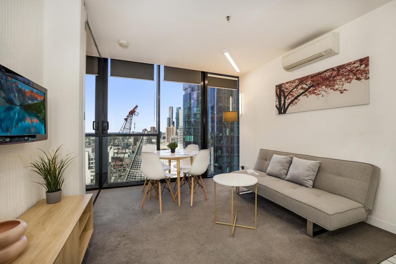 2-Bed Unit Metres From Cbd Malls, Dining & Sights Daire Melbourne Dış mekan fotoğraf