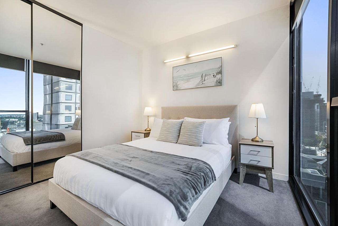 2-Bed Unit Metres From Cbd Malls, Dining & Sights Daire Melbourne Dış mekan fotoğraf